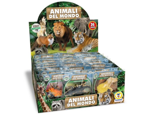 GEO NATURE - ANIMALI DEL MONDO 12 MDL ASS