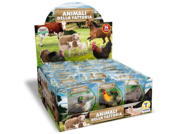 GEO NATURE - ANIMALI DEL MONDO 12 MDL ASS
