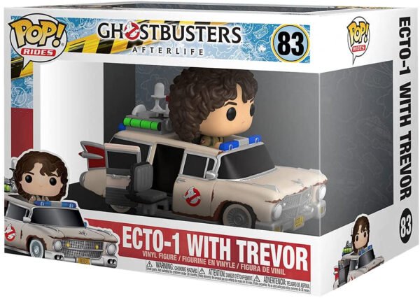 Ghostbuster: Afterlife - 83 Ride Super Deluxe 83 Ecto-1 w/Trevor (Pop!)