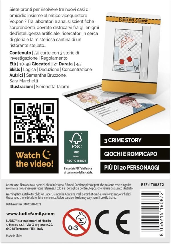 Gialli in Gioco Scienza & Crimine