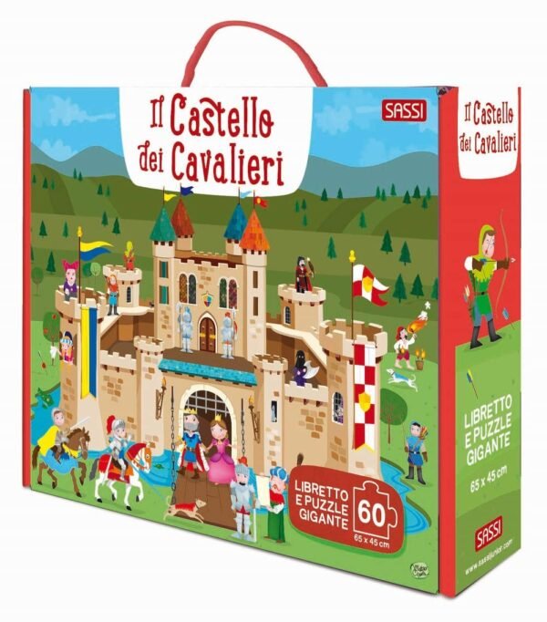 GIANT PUZZLE AND BOOK - IL CASTELLO DEI CAVALIERI