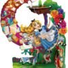 GIFT CARD Alice in Wonderland SANTORO