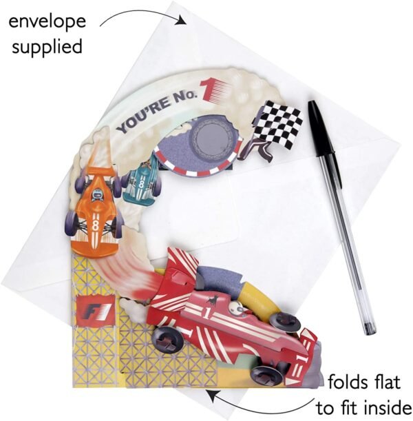 GIFT CARD Racing Cars SANTORO