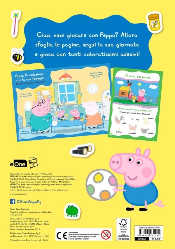Gioca con Peppa + stickers