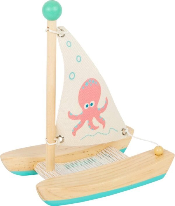 Gioco acquatico Catamarano con polipo