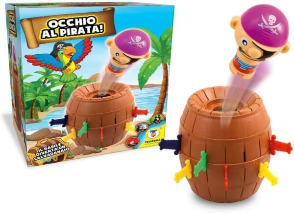 GIOCO IN SCATOLA OCCHIO AL PIRATA