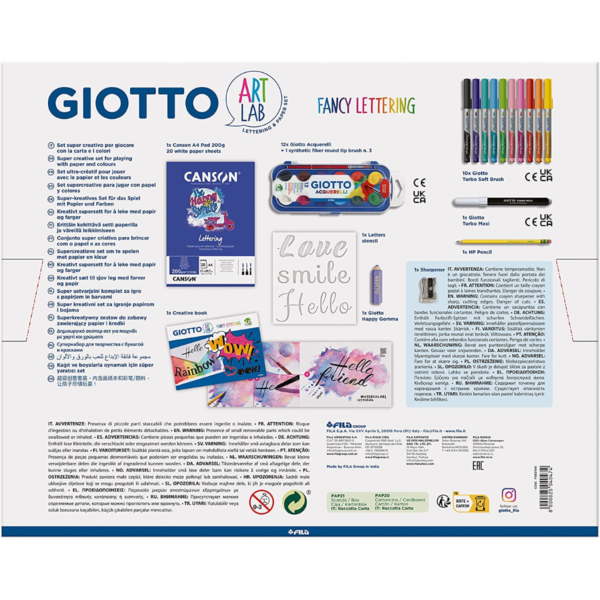 GIOTTO ART LAB LETTERING
