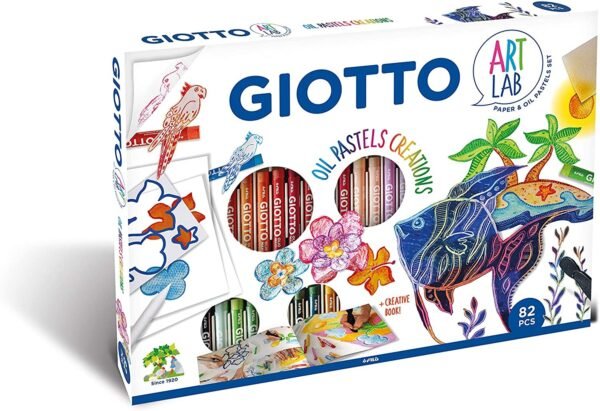 GIOTTO ART LAB OIL PASTELS CREATIONS