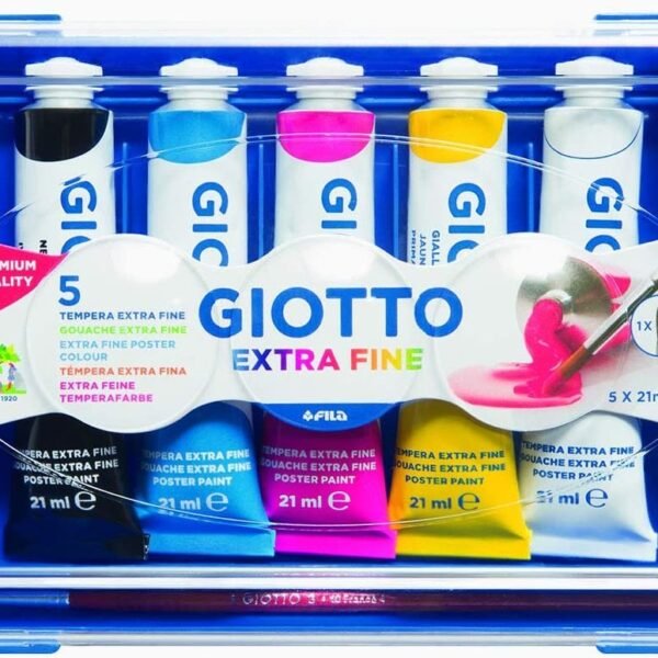 Giotto Tempera Extra in tubetto 21 ml 5 PZ