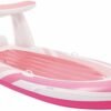 GONF MATERASSINO C/COPERTURA ROSA 244X119X97
