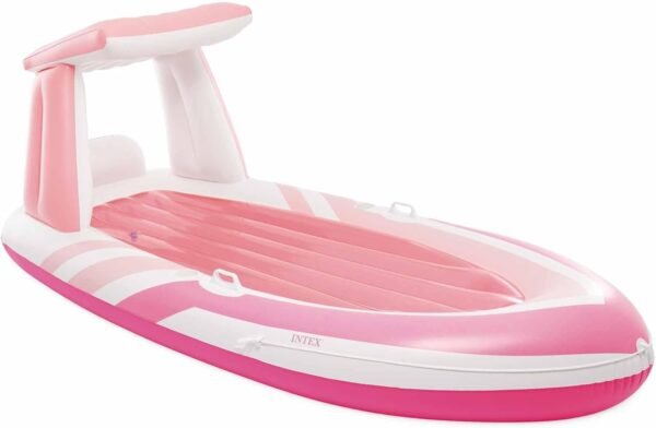 GONF MATERASSINO C/COPERTURA ROSA 244X119X97