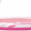 GONF MATERASSINO C/COPERTURA ROSA 244X119X97