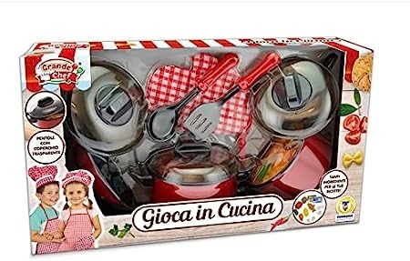 GRANDE CHEF - SET PENTOLE REALI CON ACCESSORI