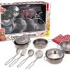 GRANDE CHEF - SET PENTOLINE IN METALLO CON PRESINA