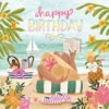 GREETING CARD - BIRTHDAYBEACH