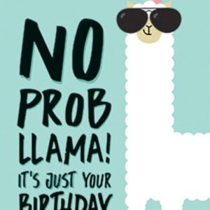 GREETING CARD - LLAMA