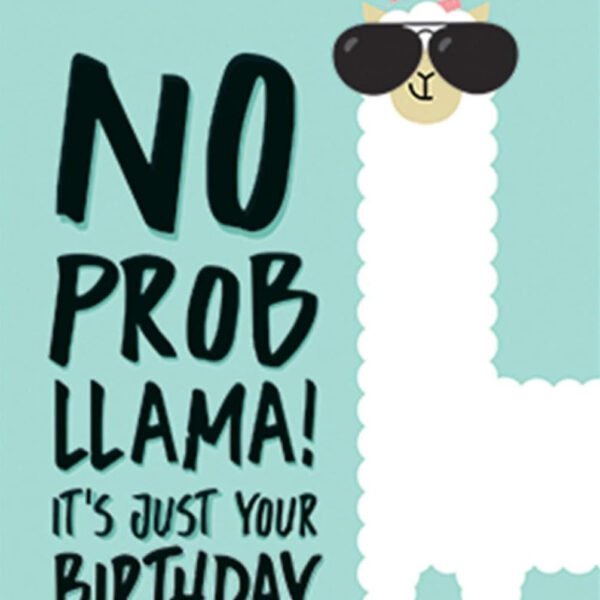 GREETING CARD - LLAMA