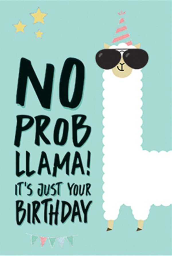 GREETING CARD - LLAMA