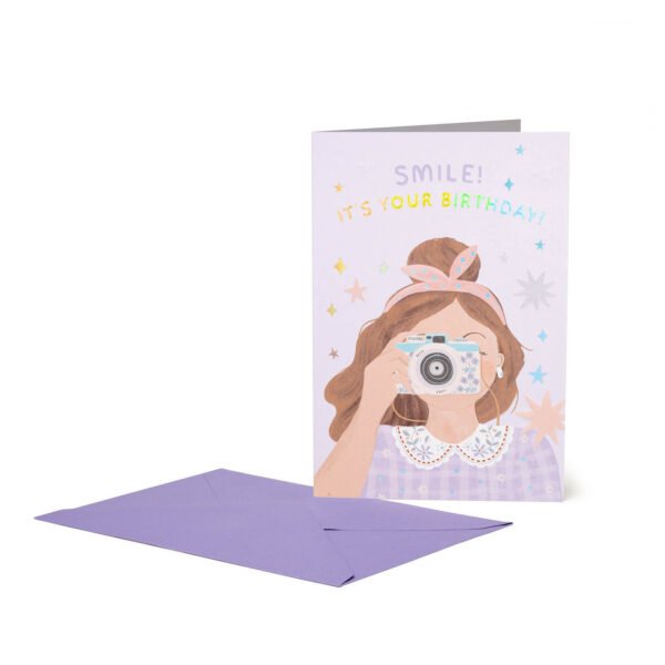 GREETING CARD - SMILE