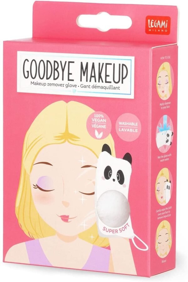 Guanto struccante - goodbye makeup! - panda