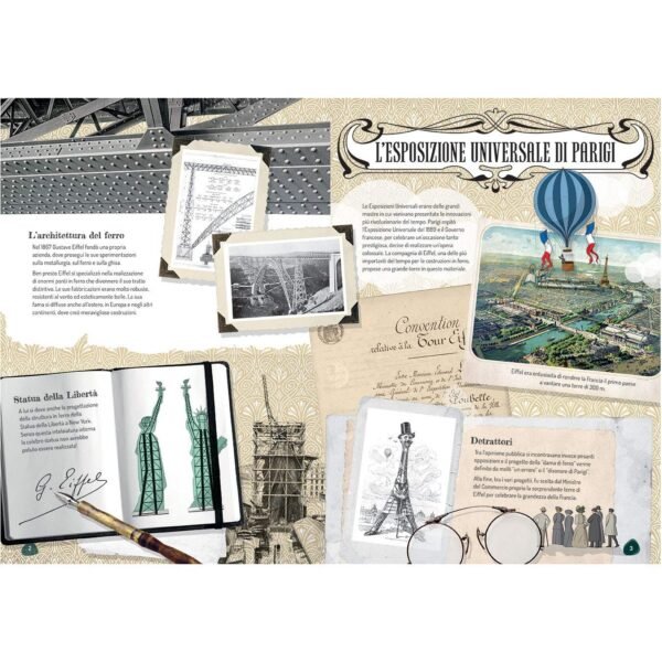 Gustave Eiffel. La Torre Eiffel. Scienziati e inventori. Con gadget