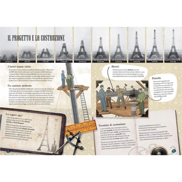 Gustave Eiffel. La Torre Eiffel. Scienziati e inventori. Con gadget
