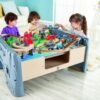 HAPE Pista in legno con tavolo