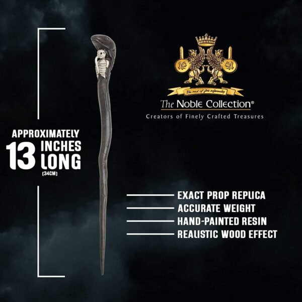 HARRY POTTER - REPLICA BACCHETTA MANGIAMORTE SERPENTE 30 CM (Gadget)