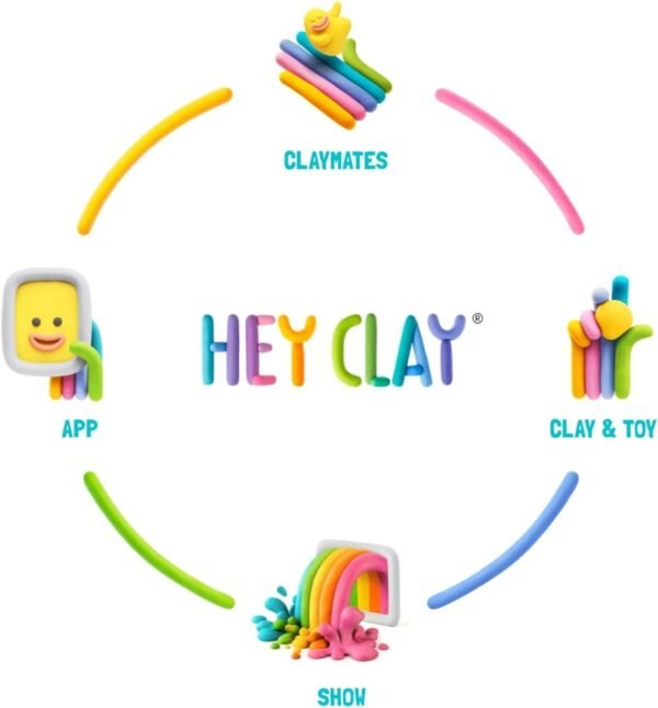 HEY CLAY"ANIMALI"KIT GRANDE