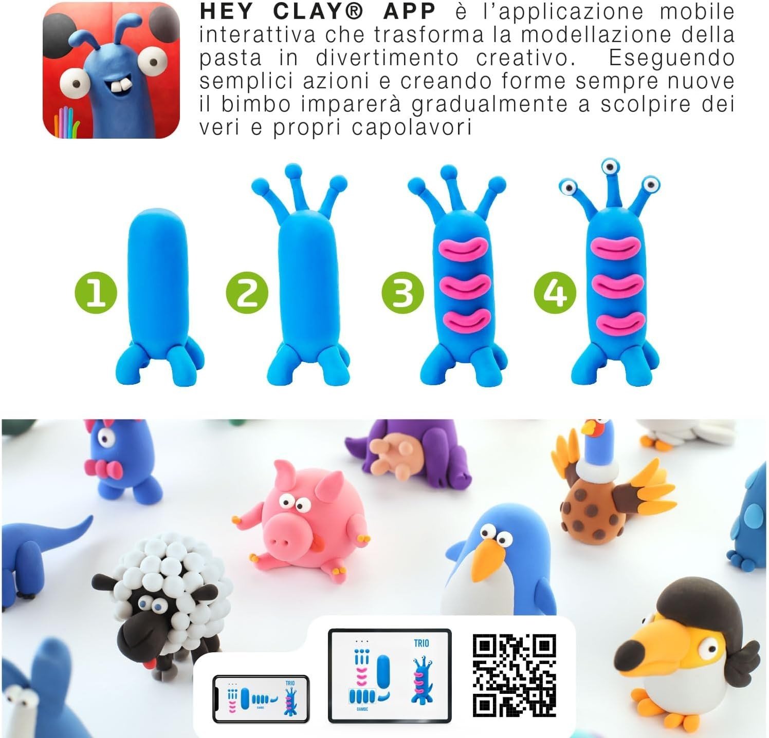 HEY CLAY"BIGFOOT"KIT PICCOLO - immagine 6