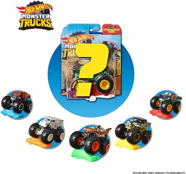 HOT WEELS MONSTER TRUCKS 1:64 AST