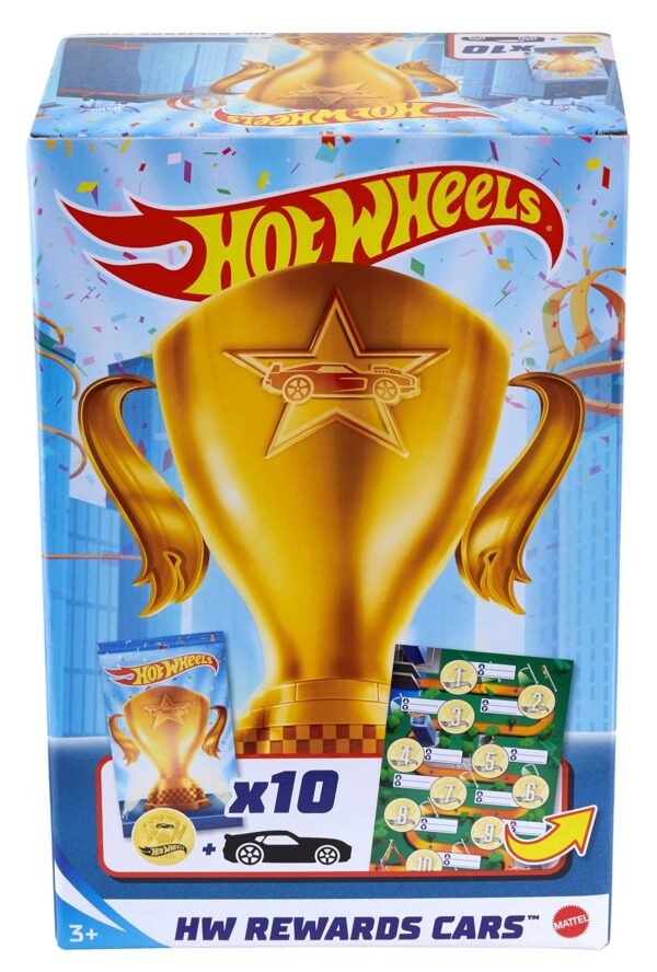 HOT WHEELS 10 VEICOLI PREMIO GWN97