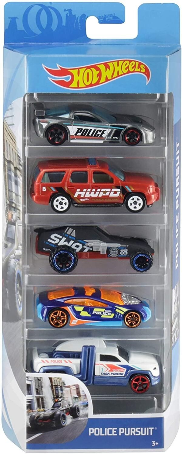 HOT WHEELS 5 VEICOLI DJG23