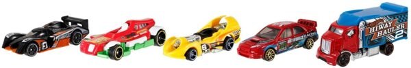 HOT WHEELS 5 VEICOLI DJG23