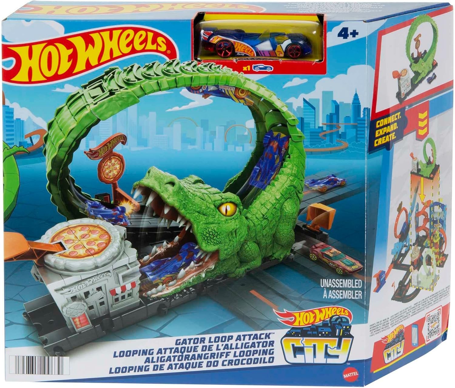 HOT WHEELS GATOR LOOP ATTACK PS HKX39 OFF