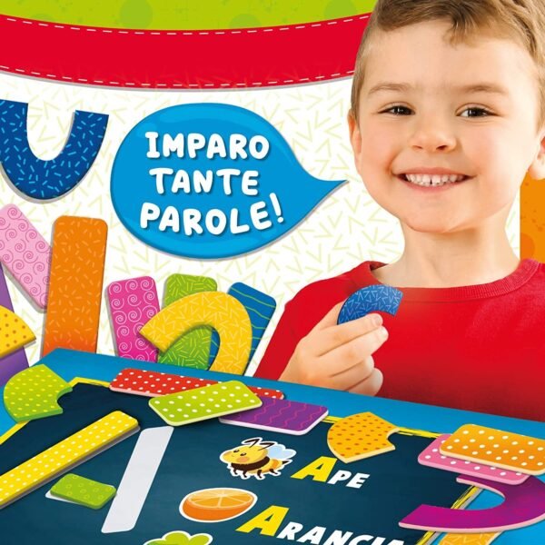 I LAVORETTI DI CAROTINA ALFABETO FAI DA TE