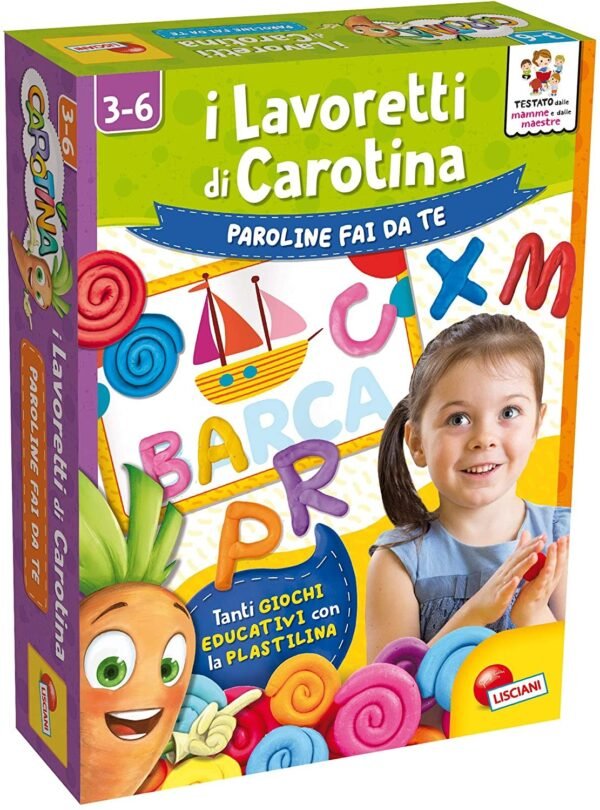 I LAVORETTI DI CAROTINA PAROLINE FAI DA TE