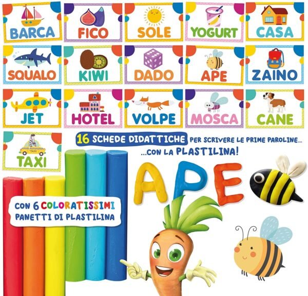 I LAVORETTI DI CAROTINA PAROLINE FAI DA TE