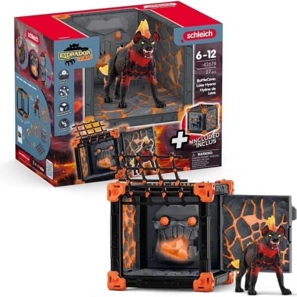 IENA DI LAVA battlecave ELDRADOR creatures SCHLEICH 42674 et&agrave; 6+