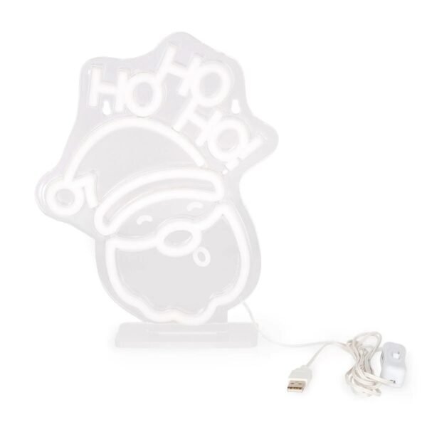 IT'S A SIGN - INSEGNA LUMINOSA EFFETTO NEON - SANTA CLAUS