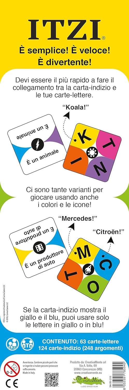 ITZI - GIOCO CARTE IN SCATOLA - immagine 3