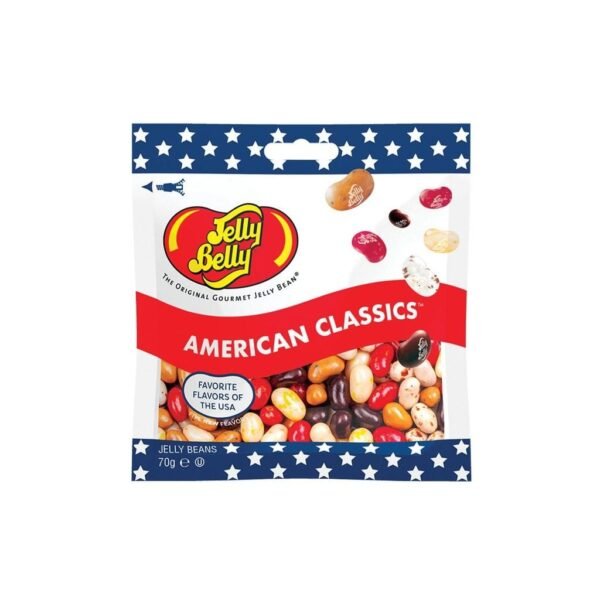 Jelly Belly American Classic, caramelle alla frutta da 70g