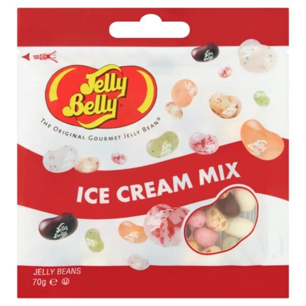 Jelly Belly Ice Cream Mix, caramelle al gusto di gelato da 70g