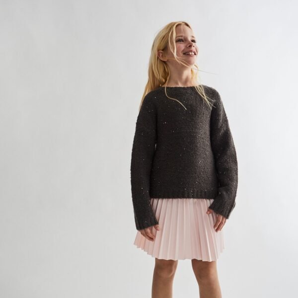 JERSEY BOW - GRIS OSCUR -    4Y - 1