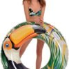 Jilong 37598 - Salvagente Animali Tropicali con Maniglie D. 115 cm
