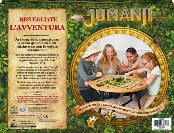 JUMANJI in cartone total refresh