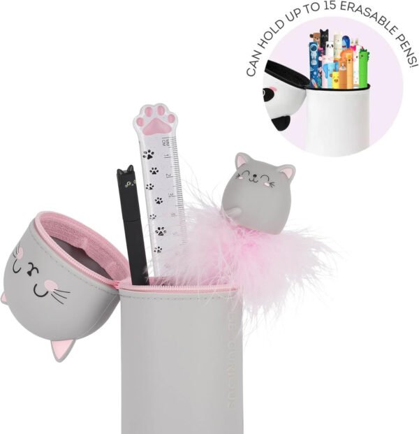 KAWAII - ASTUCCIO 2 IN 1 IN SILICONE - KITTY