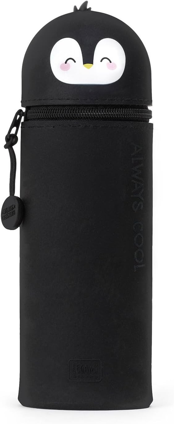 KAWAII - ASTUCCIO 2 IN 1 IN SILICONE - PENGUIN