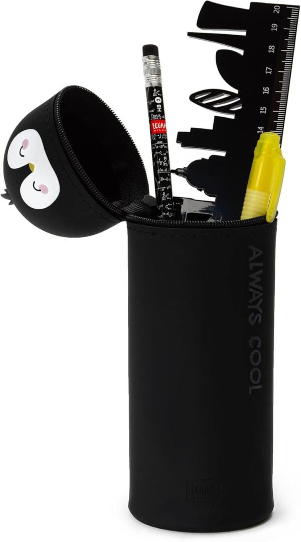 KAWAII - ASTUCCIO 2 IN 1 IN SILICONE - PENGUIN