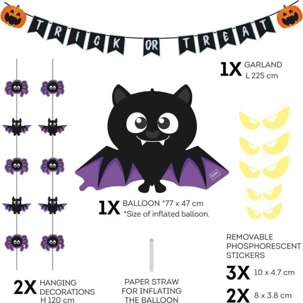 KIT DECOR. PORTA HALLOWEEN - KIT
DECORAZIONE PORTA